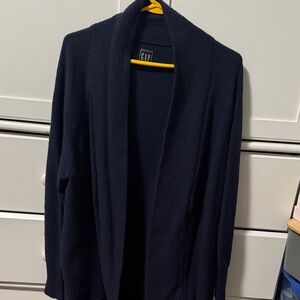 GAP women’s  knit navy Cardigan Sweater